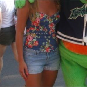 Hollister Floral Tank Top